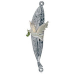 Dove of Peace Mezuzah-Silver