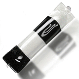 Elegant Glass Mezuzah