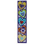 Five Hearts Mezuzah