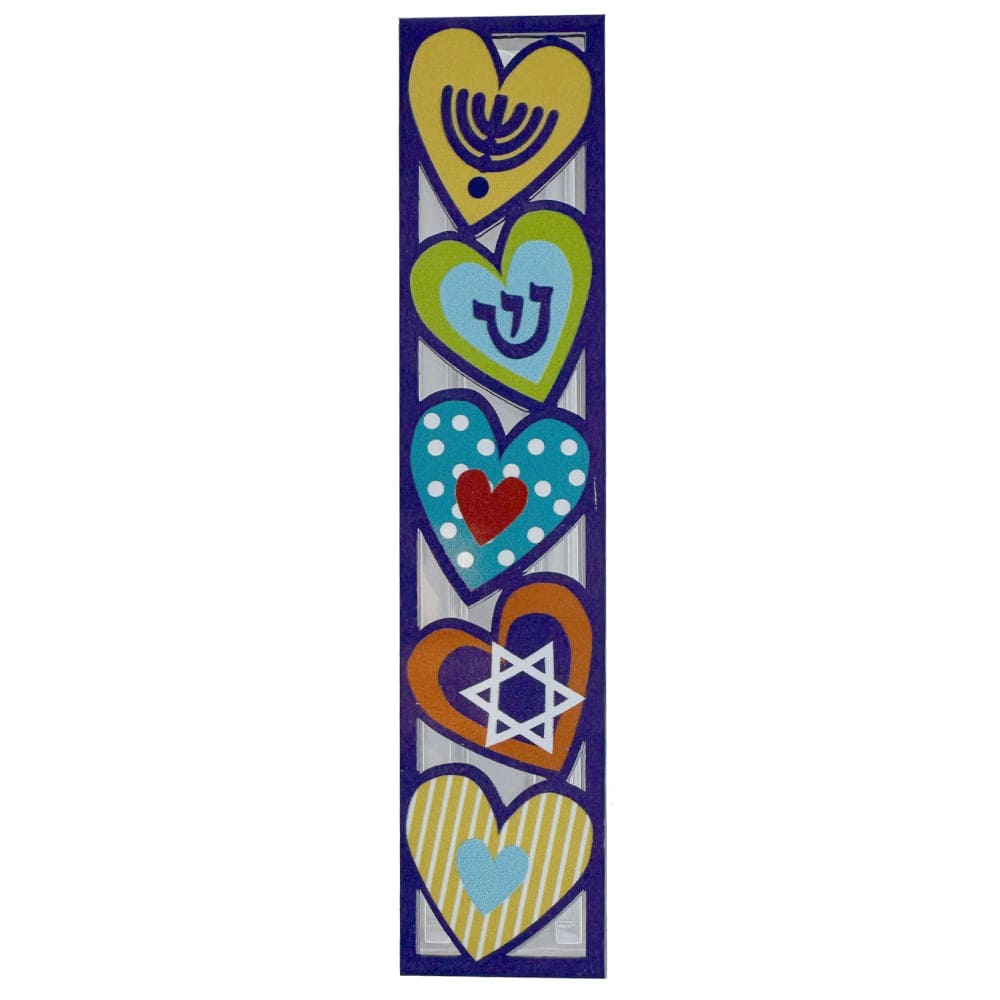 Five Hearts Mezuzah