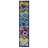 Five Hearts Mezuzah