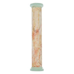 Giant Shin Mezuzah - Jerusalem Stone and Glass