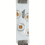 Glass Mezuzah White