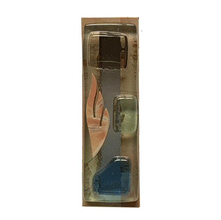 Glass Stone Mezuzah