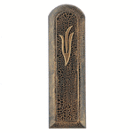 Gold and Black Fusion Mezuzah