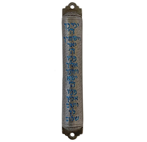 Home Peace Mezuzah-Blue