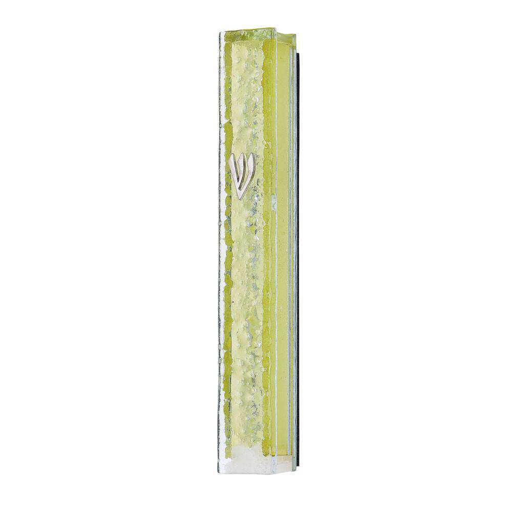 Icy Glass Mezuzah