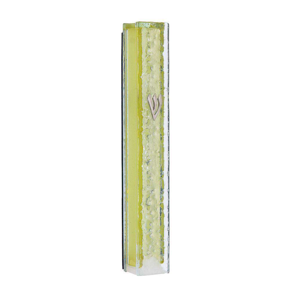 Icy Glass Mezuzah
