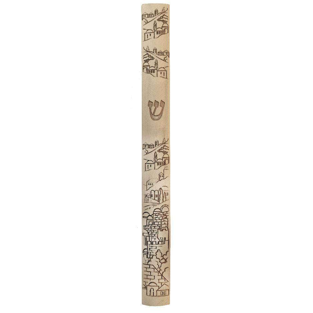 Jerusalem Hills Mezuzah - Large