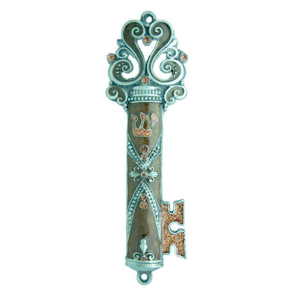 Key to Success Mezuzah - Brown