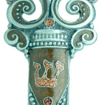 Key to Success Mezuzah - Brown