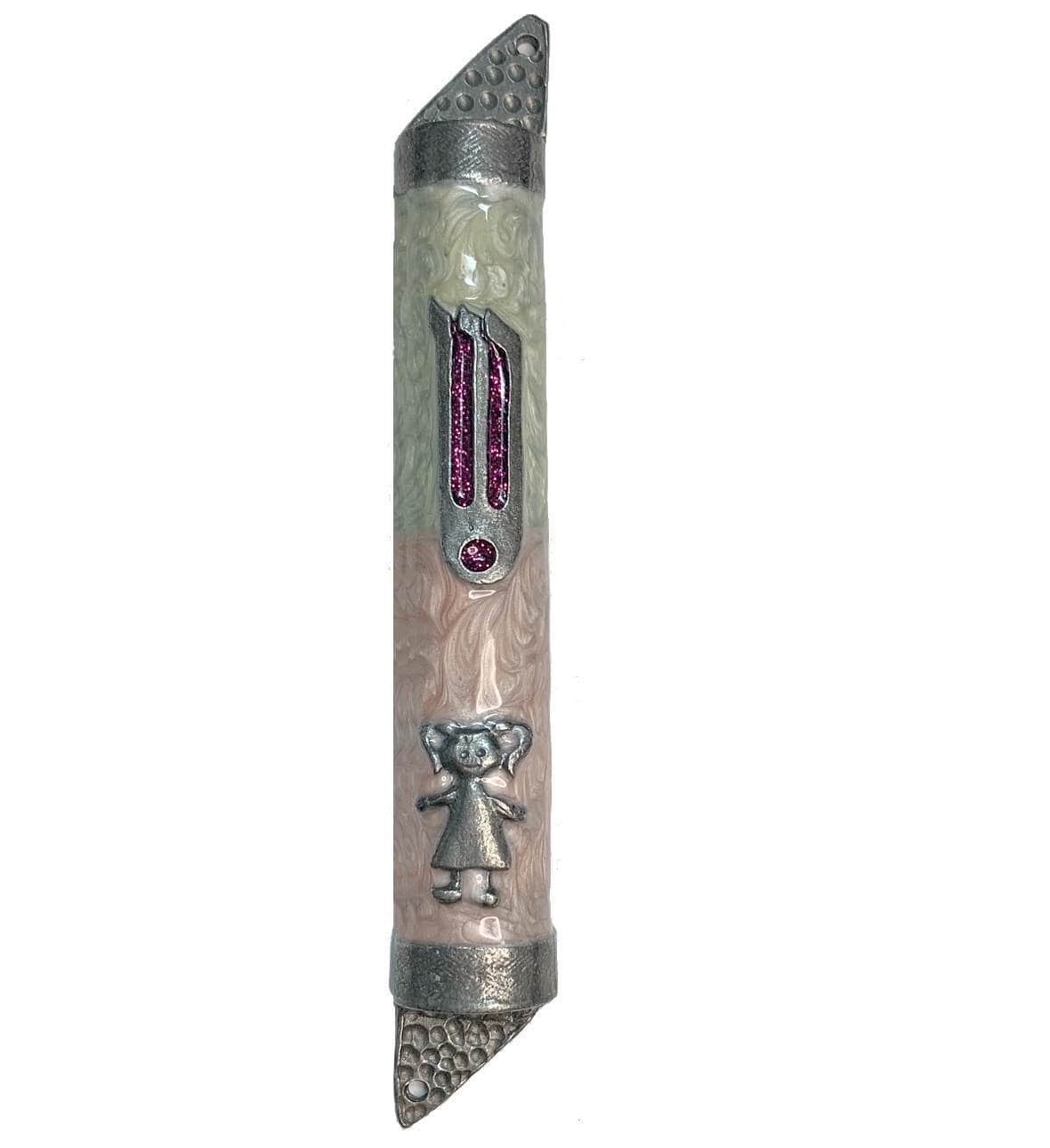 Little Ballerina in Pink Mezuzah