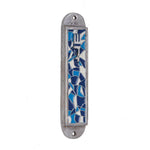 Mosaic Pewter Mezuzah - World