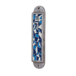 Mosaic Pewter Mezuzah - World