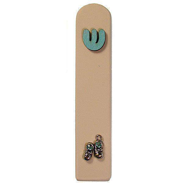 New Baby Boy Mezuzah