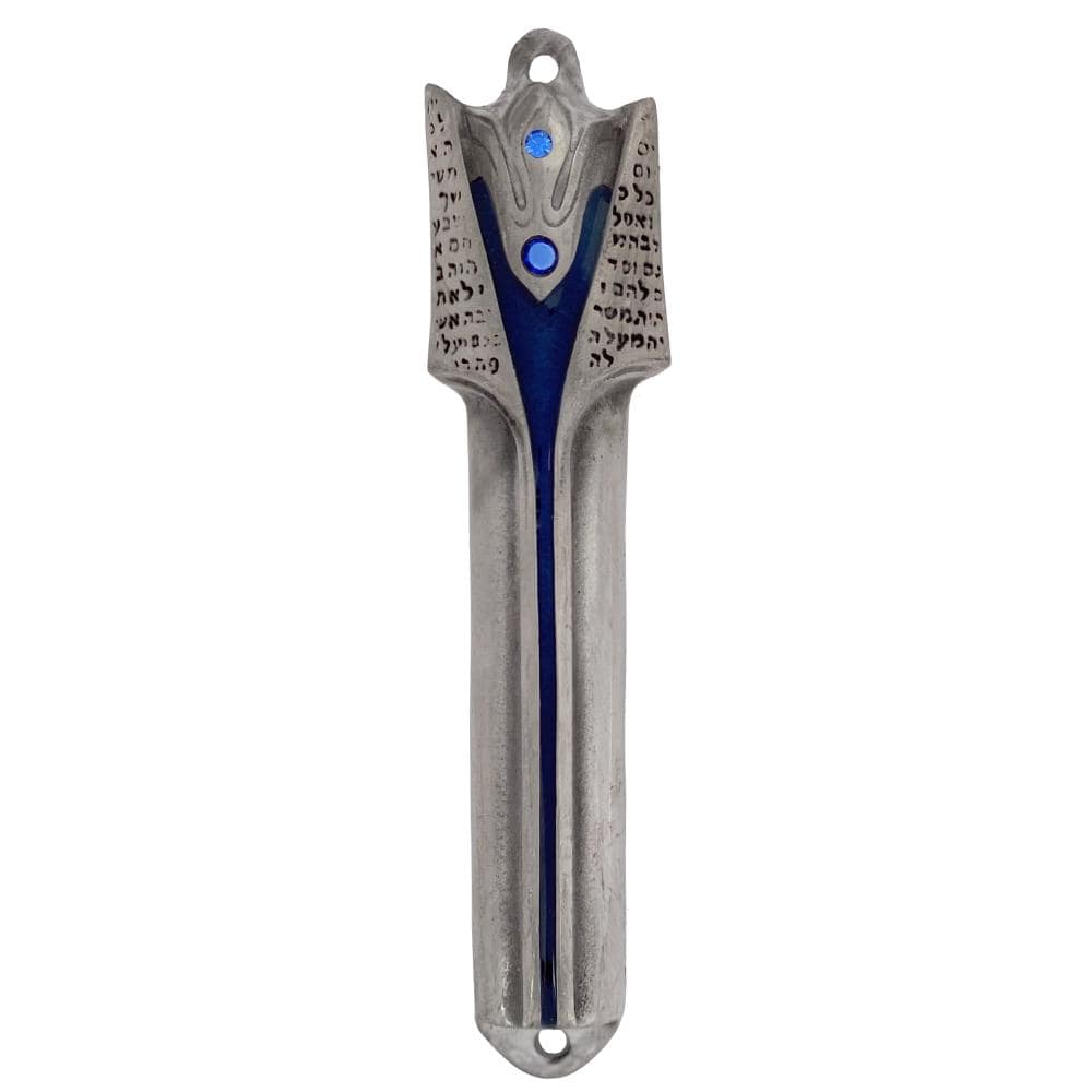 Open the Sea Mezuzah-blue
