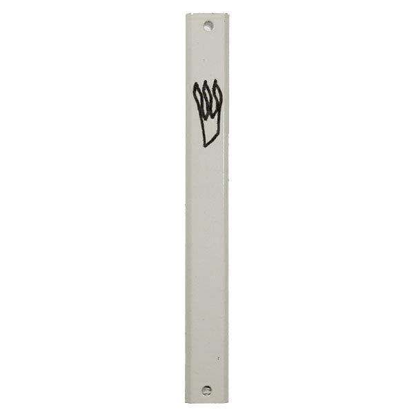 Outdoor White Mezuzah