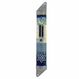 Pacific Blue Mezuzah - Star of David