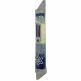 Pacific Blue Mezuzah - Star of David