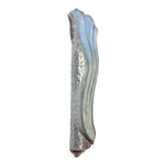 Pastel Wave Mezuzah - Blue