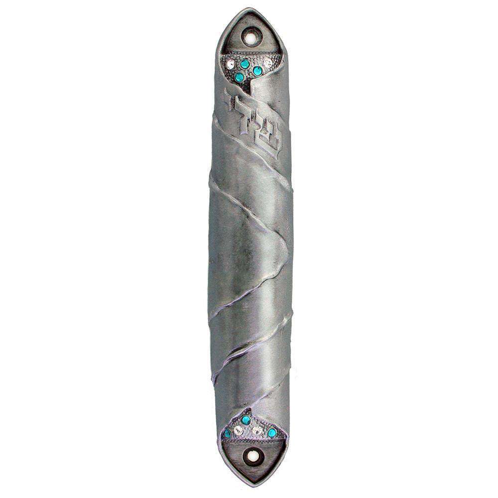 Pewter Wrap Mezuzah