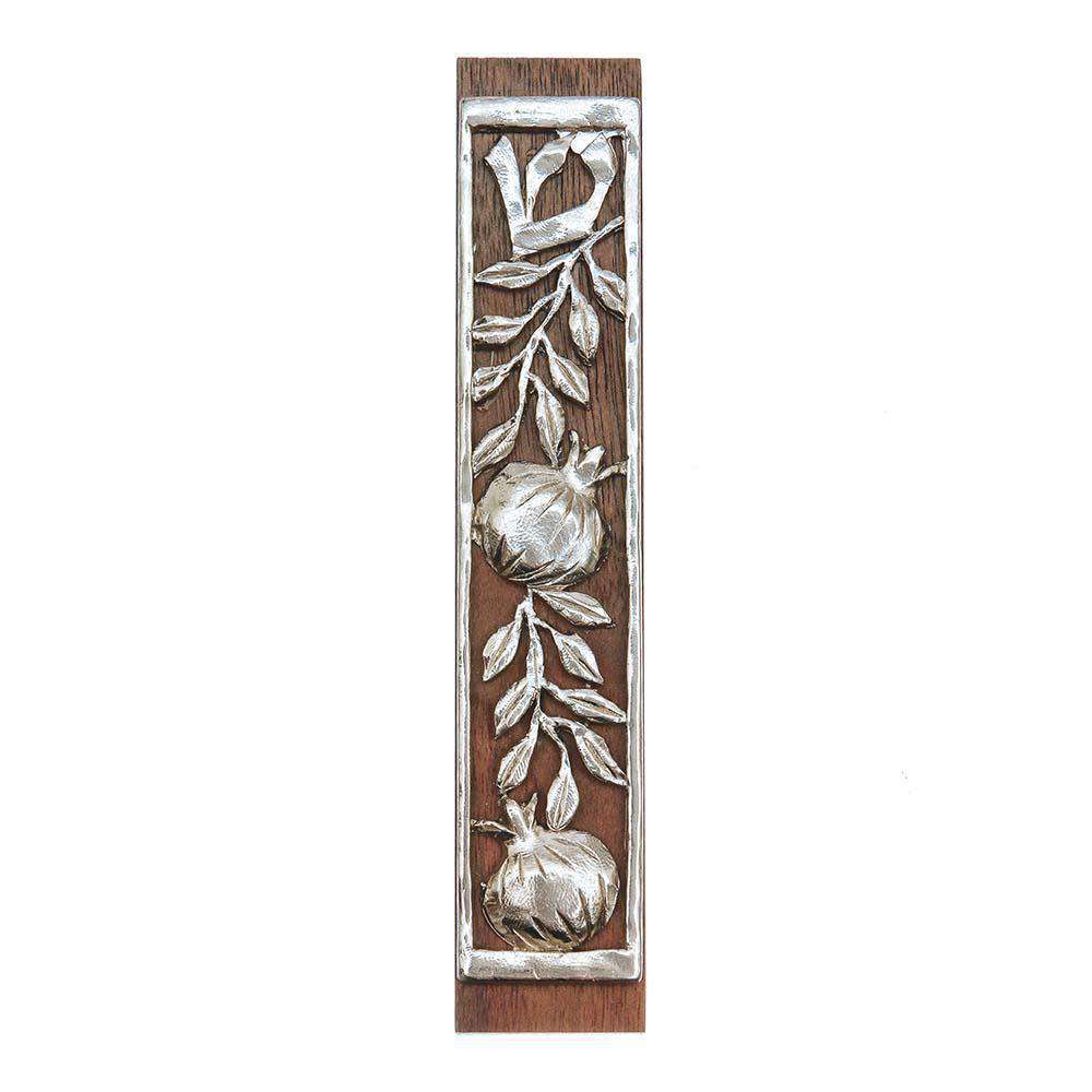 Rustic Pomegranate Mezuzah