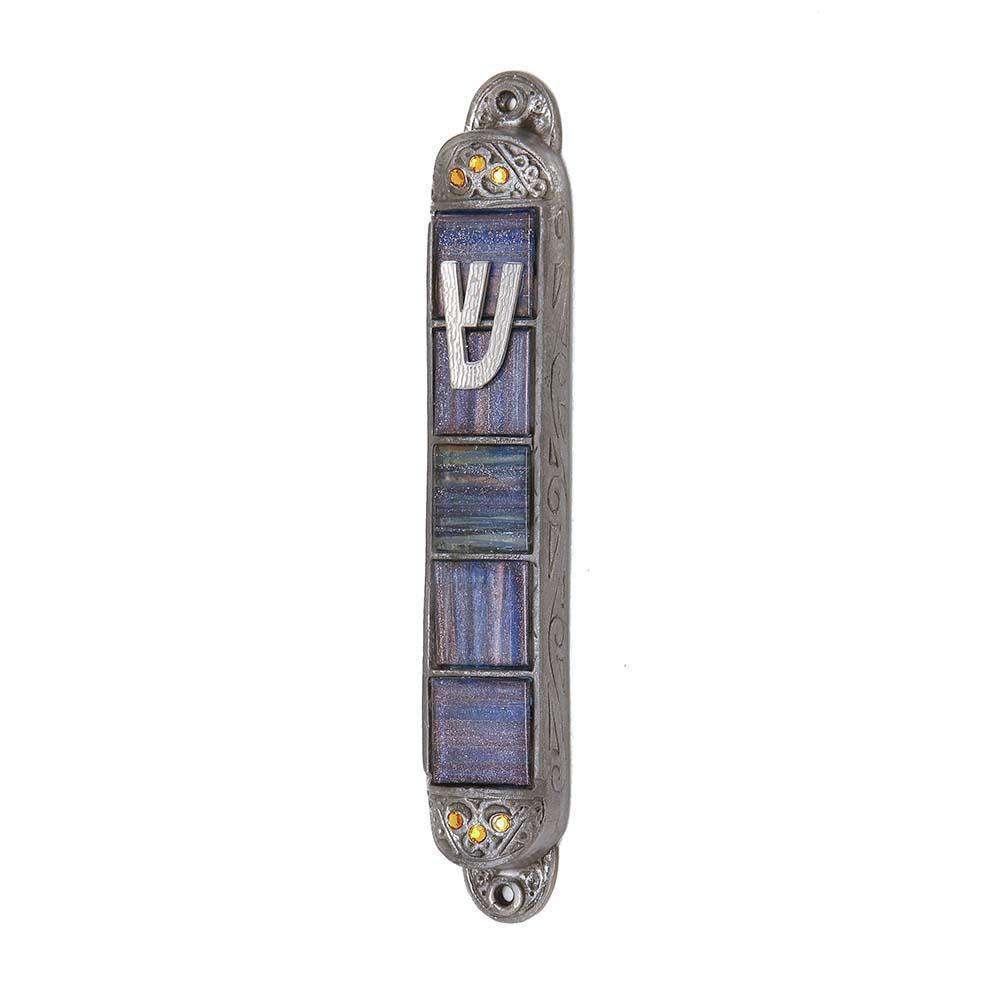 Sands of Change Pewter Mezuzah