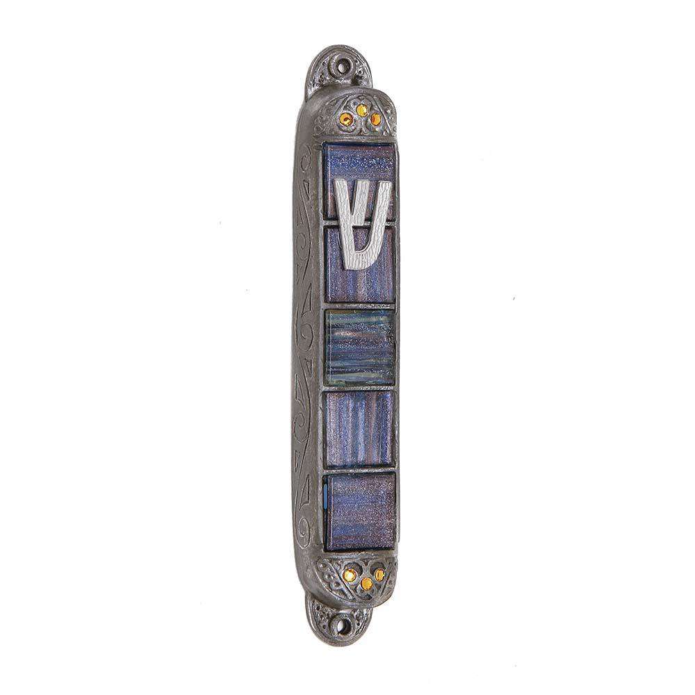 Sands of Change Pewter Mezuzah