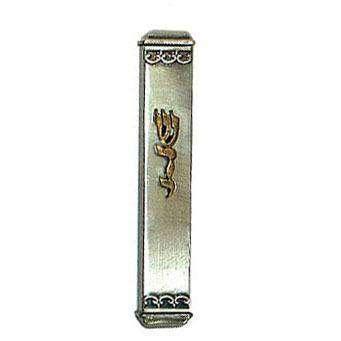 Sha-dai Pewter Mezuzah