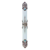 Silver Crown Mezuzah