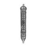 Silver Filigree Crown Mezuzah
