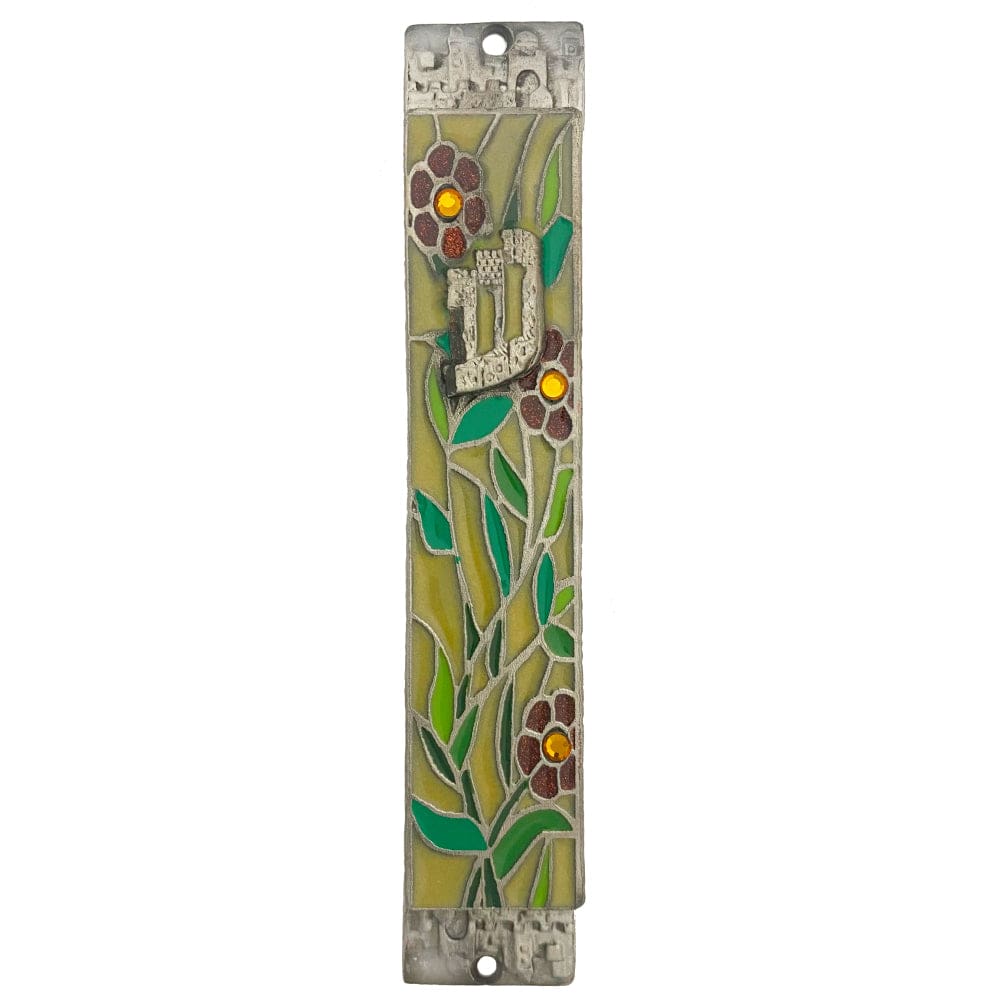 Sofia's Flowers Mezuzah