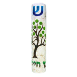 Spring Tree of Life Mezuzah