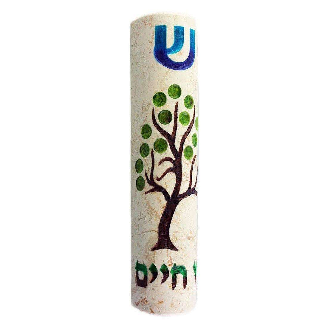 Spring Tree of Life Mezuzah