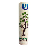 Spring Tree of Life Mezuzah
