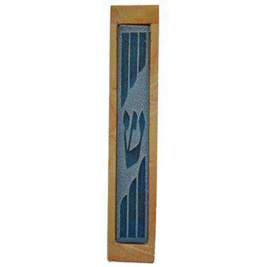 Stone and Glass Mezuzah