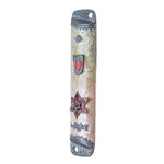 Sunrise Pewter Mezuzah