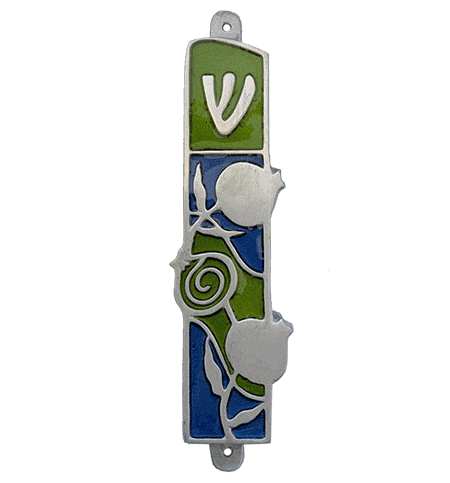 The Pomegranate Mezuzah