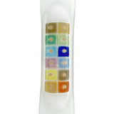 Tribes Glass Mezuzah