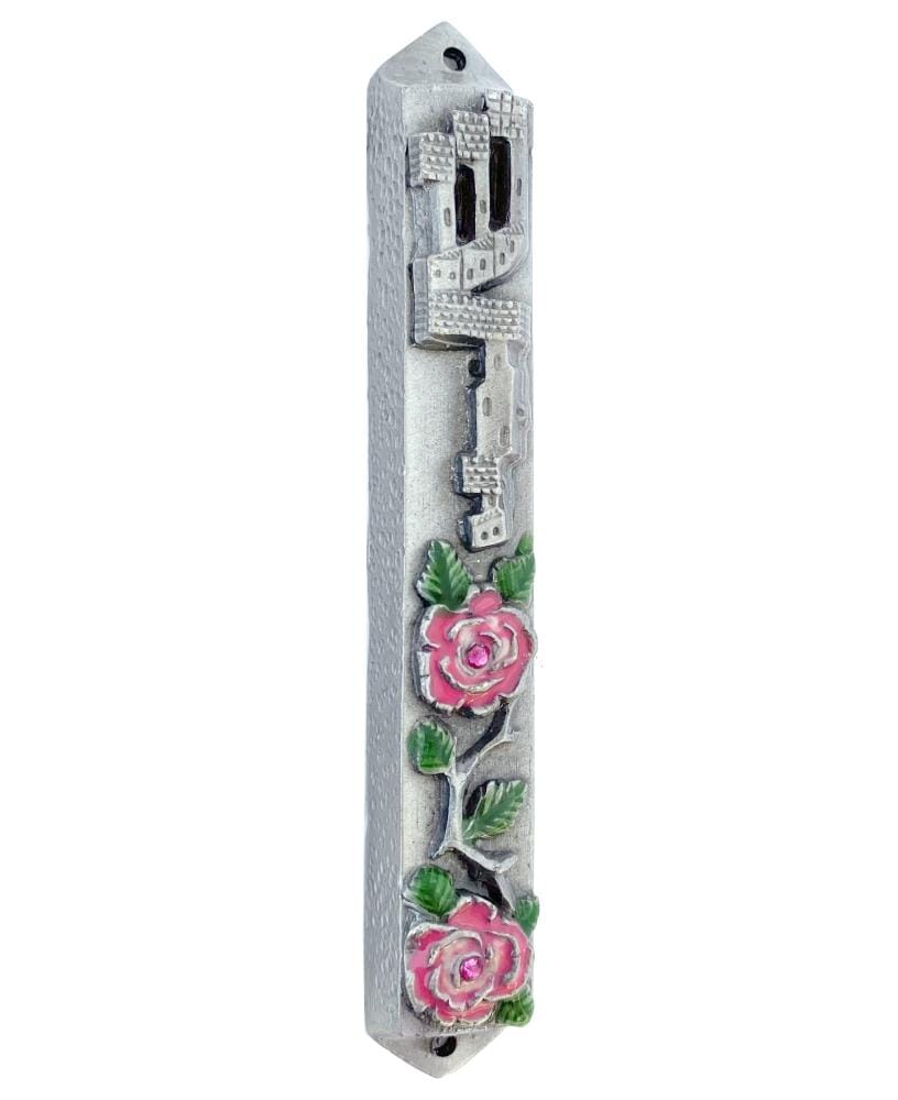 Two Roses Mezuzah
