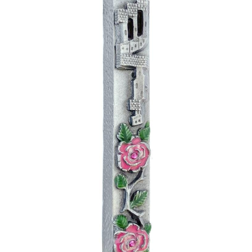 Two Roses Mezuzah