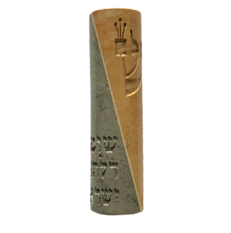 Two Tone Mezuzah