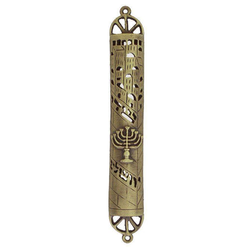 Victory Mezuzah - Brass