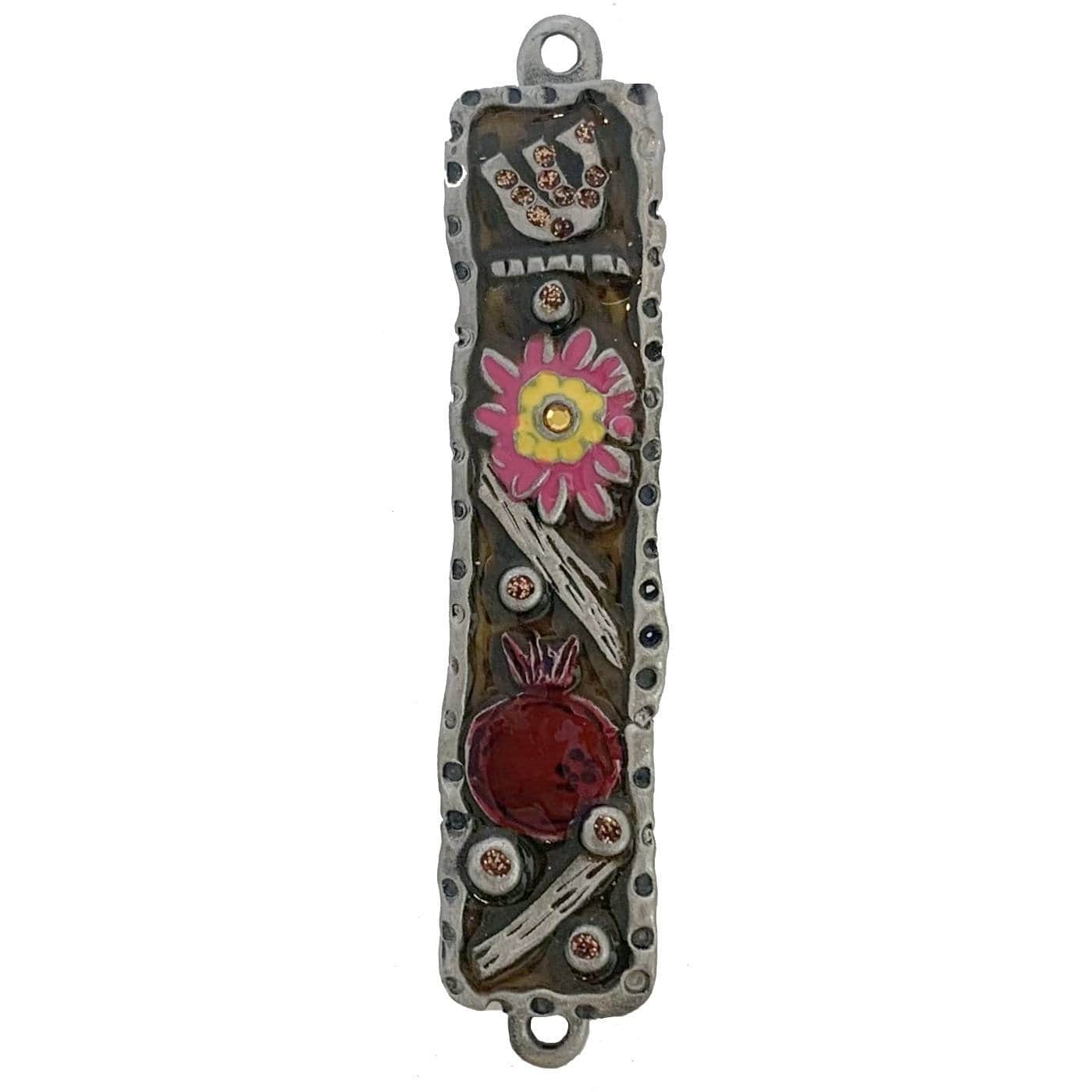 Vintage Flowers Mezuzah