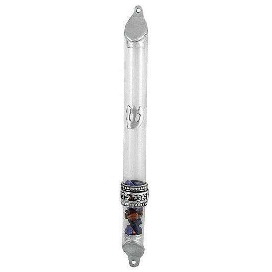 Wedding Glass Mezuzah